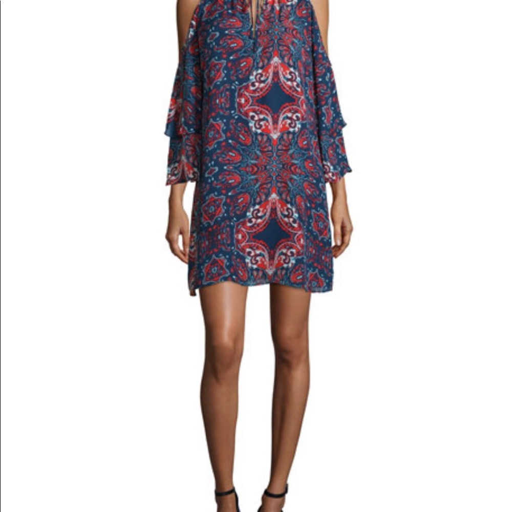Women’s Parker Anastasia Cold Shoulder Bandana Shift Dress